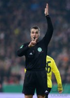 FUSSBALL DFB POKAL  Saison 2012/2013:  FC Bayern Muenchen - Borussia Dortmund