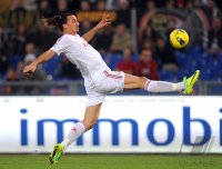 FUSSBALL SERIE A:  Zlatan Ibrahimovic (AC Mailand)