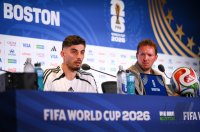 Fussball WM 2026 Deutschland -  Paraguay, Pressekonferenz,