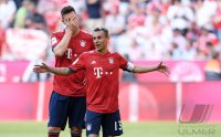 Fussball 1. Bundesliga Saison 17/18: FC Bayern Muenchen - VfB Stuttgart