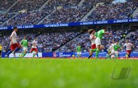 Fussball, 1. Bundesliga Saison 2012/2013: Hamburger SV - VfL Wolfsburg
