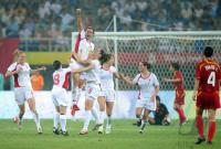 FUSSBALL  Olympia 2008   Vorrunde  Frauen    Canada - China