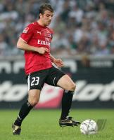 Fussball, 1. Bundesliga: HSV, VAN DER VAART Einzelaktion