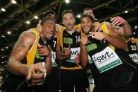 Basketball 1. Bundesliga  07/08  Eisbaeren Bremerhaven - Walter Tigers Tuebingen