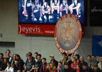 Basketball 1. Bundesliga 2011/2012:  Walter Tigers Tuebingen - Alba Berlin