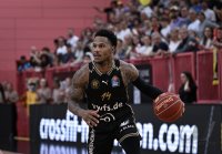 Basketball 1. Bundesliga 23/24: Tigers Tuebingen - Basketball Lšwen Braunschweig
