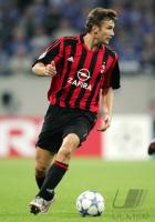 Fussball International UCL: Mailand, SHEVCHENKO Einzelaktion am Ball