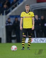 FUSSBALL1. Bundesliga  Saison 2012/2013: TSG 1899 Hoffenheim - Borussia Dortmund