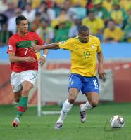 FUSSBALL WM 2010, VORRUNDE: Portugal - Brasilien