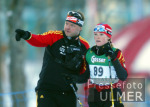 Langlauf Weltcup Ramsau - Behle und Sachenbacher im Gespraech