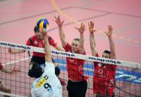 Volleyball 1. Bundesliga  08/09 Play Off  ENBW TV Rottenburg  -  VfB Friedrichshafen
