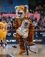Basketball 1. Bundesliga 16/17 Hauptrunde: Walter Tigers Tuebingen -  s. Oliver Wuerzburg