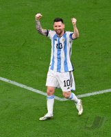 FUSSBALL WM 2022 Finale: Argentinien - Frankreich