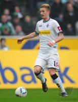 Fussball 1. Bundesliga, Saison 2011/2012: Marco Reus (Borussia Moenchengladbach) Einzelaktion am Ball