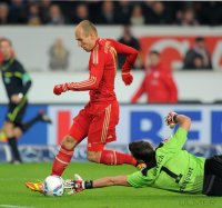 Fussball 1. Bundesliga : VfB Stuttgart - FC Bayern Muenchen