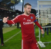 Fussball, 1. Bundesliga  Saison 2014/2015 Relegation: Karlsruher SC - Hamburger SV