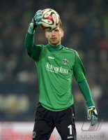 Fussball, 1. Bundesliga  Saison 2014/2015: Hannover 96 - SC Paderborn 07