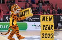 Basketball 2. Bundesliga 2021/2022: Tigers Tuebingen - ROEMERSTROM Gladiators Trier