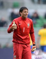 FUSSBALL INTERNATIONAL:  Torwart Diego Alves (Brasilien)