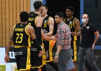 Basketball 2. Bundesliga  20/21: wiha Panthers Schwenningen - Tigers Tuebingen