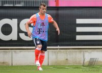 Fussball 1. Bundesliga 12/13: Training beim FC Bayern Muenchen