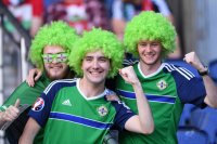 Fussball Europameisterschaft Achtelfinale 2016: Wales - Nordirland