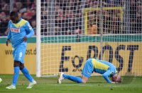 Fussball DFB Pokal Achtelfinale 14/15: SC Freiburg - 1. FC Koeln