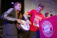 Fussball Champions League Finale 2013: Bankett des FC Bayern Muenchen nach dem Gewinn des Champions League Finales 2013