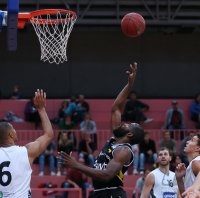 Basketball 1. Bundesliga 17/18 Testspiel:  Walter Tigers Tuebingen - Fribourg Olympic