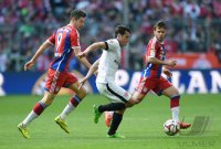 Fussball 1. Bundesliga Saison 14/15: FC Bayern Muenchen - Eintracht Frankfurt