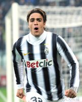 FUSSBALL SERIE A:  JUBEL Alessandro Matri (Juventus Turin)