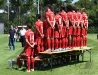 Fussball 1. Bundesliga 2015/2016: Fototermin beim FC Bayern Muenchen