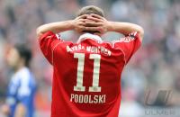 Fussball 1. Bundesliga: Bayern, PODOLSKI