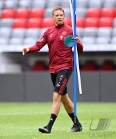 Fussball 1. Bundesliga Saison 21/22: Teampraesentation FC Bayern Muenchen