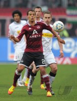 Fussball 1. Bundesliga, Saison 2011/2012:  1. FC Nuernberg - Borussia Moenchengladbach