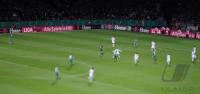 FUSSBALL  DFB Pokal Halbfinale; T-Home  Werbebanden
