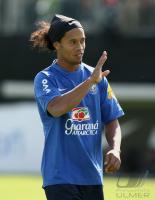 Fussball WM Training Brasilien