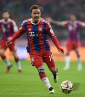 Fussball 1. Bundesliga Saison 14/15: FC Bayern Muenchen - FC Schalke 04