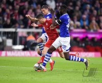 Fussball 1. Bundesliga Saison 18/19: FC Bayern Muenchen - FC Schalke 04