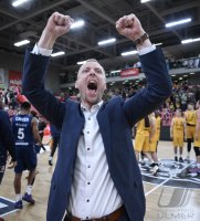 Basketball 1. Bundesliga 23/24: Tigers Tuebingen - Rostock Seawolves