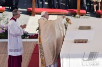 Rom Ostermesse 2016; Uebersicht Petersplatz