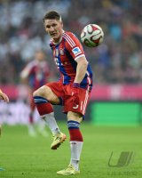 Fussball 1. Bundesliga Saison 14/15: Bastian Schweinsteiger (FC Bayern Muenchen)