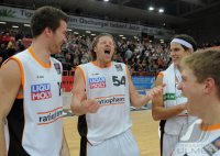 Basketball 1. Bundesliga 2011/2012:  Walter Tigers Tuebingen - ratiopharm Ulm