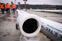 Neckartalbruecke der Bundesstrasse 32 ueber das Neckartal bei Horb