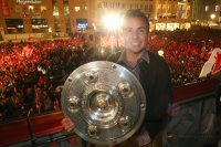 Fussball 1. Bundesliga  Deutscher Meister 14/15 FC Bayern Muenchen