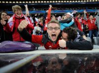 Fussball Champions League Finale 2013:  Borussia Dortmund - FC Bayern Muenchen, PUBLIC VIEWING