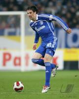 Fussball 1. Bundesliga: Schalke, KRSTAJIC Einzelaktion