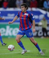 Fussball FC Basel ERGIC   am Ball