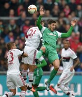 Fussball 1. Bundesliga Saison 15/16: SV Werder Bremen - FC Bayern Muenchen