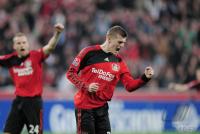 Fussball 1. Bundesliga : JUBEL KROOS (Bayer 04 Leverkusen)